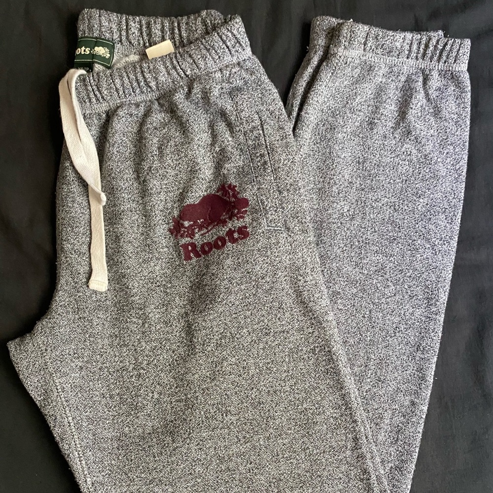 Roots sweatpants.